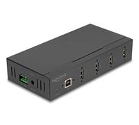 Delock 60686 hub de interfaz usb 2.0 type-b 480 mbit/s negro