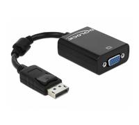 DeLOCK Adaptador DisplayPort a VGA 61848 Negro
