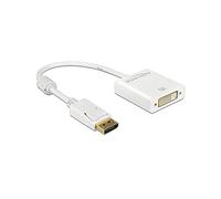 DELOCK 62600 - Adaptador DisplayPort, conector DP 1.2 a conector hembra DVI 24+
