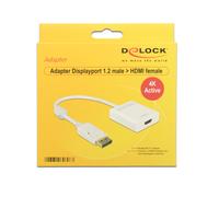 Delock 62608 adaptador de cable de vídeo 0,2 m displayport hdmi tipo