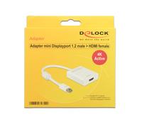 Delock 62612 adaptador de cable de vídeo 0,2 m mini displayport hdmi