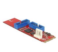 Delock 62843 tarjeta y adaptador de interfaz interno usb 3.2 gen 1 (3.