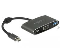 Delock 62992 adaptador gráfico usb 3840 x 2160 pixeles gris