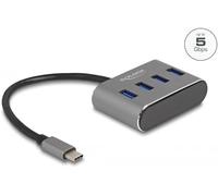 Delock 63223 hub de interfaz usb 3.2 gen 1 (3.1 gen 1) type-c 5000 mbi
