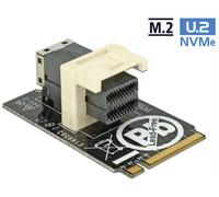 DeLOCK 63918 tarjeta y adaptador de interfaz Mini-SAS Interno - Accesorio (M.2, Mini-SAS, Negro, Taiwan, 32 Gbit/s, -10 - 85 °C)