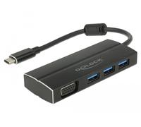 Delock 63932 base para portátil y replicador de puertos usb 3.2 gen 1