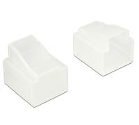 DeLOCK 64017 Transparente 10pieza(s) tapa de seguridad para enchufe - tapas de seguridad para enchufes (RJ-11, Transparente, Polietileno, 13 mm, 14,4 mm, 12 mm)