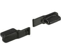 DeLOCK 64033 Negro 10pieza(s) tapa de seguridad para enchufe - tapas de seguridad para enchufes (Negro, 5 mm, 12,5 mm, 3,5 mm, 10 pieza(s))