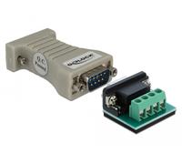 Delock 64140 cambiador de género para cable rs-232 db9 rs-485 db9 bei