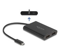 Delock 64308 adaptador de cable de vídeo 0,2 m usb tipo c displayport