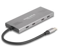 Delock 64313 hub de interfaz usb 3.2 gen 2 (3.1 gen 2) type-c 10000 mb