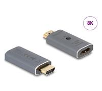Delock 64324 cambiador de género para cable hdmi antracita