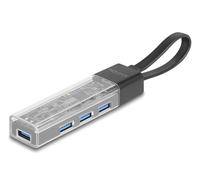 Delock 64335 hub de interfaz usb 3.2 gen 1 (3.1 gen 1) type-a + type-c