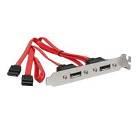 DeLOCK 65116 - Cable SATA, Rojo
