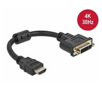 Delock 65206 adaptador de cable de vídeo 0,2 m hdmi tipo a (estándar