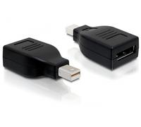 Delock 65238 cambiador de género para cable mini displayport 1.2 disp
