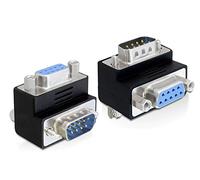 DeLOCK 65264 adaptador de cable Sub-D 9 pin Negro - Adaptador para cable (Sub-D 9 pin, Sub-D 9 pin, Male connector / Female connector, Negro)