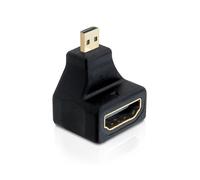 DeLOCK 65270 adaptador de cable 19-p micro HDMI-D M 19-p HDMI-A F Negro - Adaptador para cable (19-p micro HDMI-D M, 19-p HDMI-A F, Male connector / Female connector, Negro)