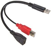 DeLOCK 65306 - Cable USB (2 x Macho/Hembra), Color Negro