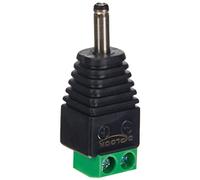 DeLOCK 65434 adaptador de cable DC 1.3 x 3.5 mm 2p Negro, Verde, Plata - Adaptador para cable (DC 1.3 x 3.5 mm, 2p, Macho, Negro, Verde, Plata)