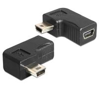 Delock 65448 cambiador de género para cable usb-b mini negro