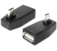 Delock 65473 cambiador de género para cable micro usb usb 2.0 negro