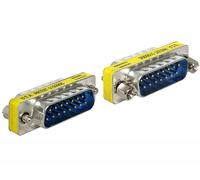 Delock 65479 cambiador de género para cable sub-d 15 plata