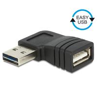 Delock 65522 cambiador de género para cable usb 2.0 a negro