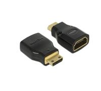 Delock 65665 cambiador de género para cable mini-hdmi hdmi negro