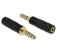 DeLOCK 65897 adaptador de cable 1 x 4.4 mm 5 pin 1 x 2.5 mm 4 pin Negro - Adaptador para cable (1 x 4.4 mm 5 pin, 1 x 2.5 mm 4 pin, Male connector / Female connector, Negro)