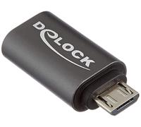 DeLOCK 65927 USB 2.0 Micro-B USB Typ-C Antracita Adaptador de Cable 65927