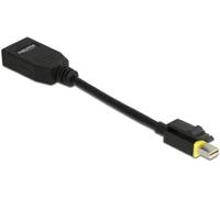 Delock 65978 Adaptador de Cable de vídeo 0,15 m Mini DisplayPort DisplayPort Neg