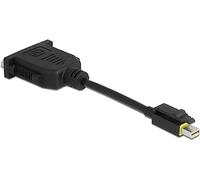 DELOCK 65979 Adaptador de Cable de Vídeo 0,15 M Mini DISPLAYPORT DVI negro