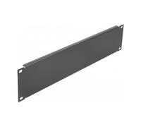 DeLOCK 66290 Cubierta Ciega para Rack de Red 19 Pulgadas 2U, Metal Negro, 88.5 mm Ancho x 482 mm Profundidad x 11.5 mm Alto
