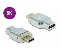 Adaptador magnético DeLOCK Thunderbolt 3/USB-C 8K 30 Hz macho a hembra