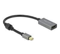 Adaptador Mini DisplayPort - DELOCK - 66570 - HDMI 4K 60 Hz - 0,2 m - Blanco