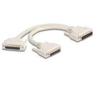 Delock 67172 cable de serie beige 0,3 m db-hd 44 2 x db-hd 44