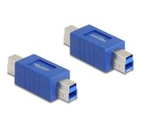 Delock 67227 cambiador de género para cable usb type-b azul
