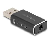 Delock 68001 cambiador de género para cable usb 2.0 type-a 3.5 mm 4 p