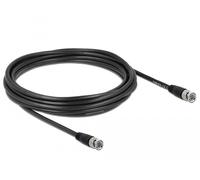 Delock 80084 cable coaxial 5 m bnc negro