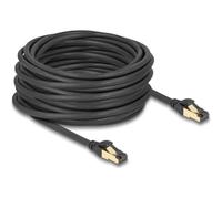 DeLOCK 80253 - Cable de red RJ45, S/FTP, 15 m, negro