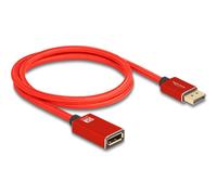 Delock 81081 cable displayport 1 m rojo