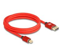 Delock 81095 cable displayport 2 m mini displayport rojo