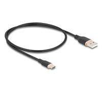 Delock 81225 cable usb usb 2.0 0,5 m usb a usb c negro