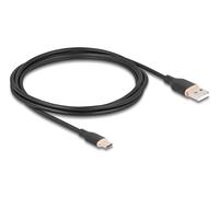 Delock 81227 cable usb usb 2.0 2,5 m usb a usb c negro