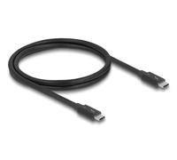 Delock 81249 cable thunderbolt 1 m 40 gbit/s negro