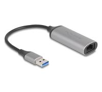 Delock 81571 cambiador de género para cable usb type-a rj-45 antracit