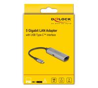 Delock 81591 hub de interfaz usb tipo c antracita, negro
