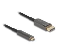 Delock 81609 adaptador de cable de vídeo 30 m usb tipo c displayport