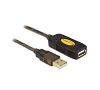 DeLOCK 82308 - Cable USB 2.0 (5 mm, Macho/Hembra), Color Negro